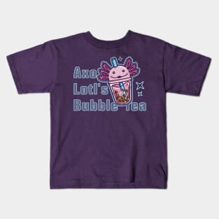 Axo Lotl's Bubble Tea Kids T-Shirt